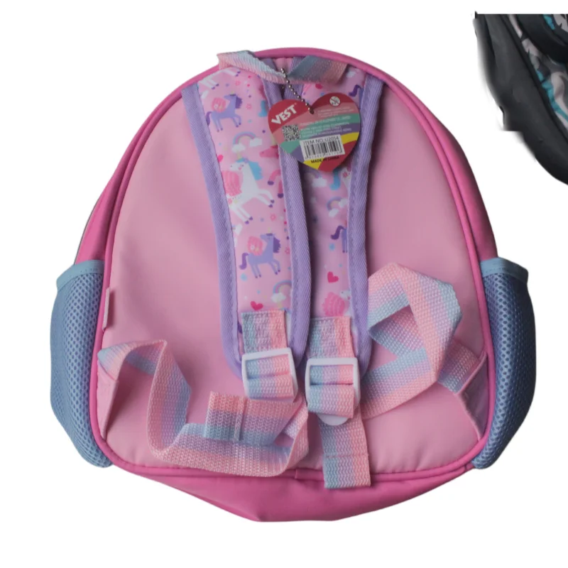 Mochila escolar de dibujos animados para bebés y niños, mochila de doble cartera, regalo para niños, mochila 3D