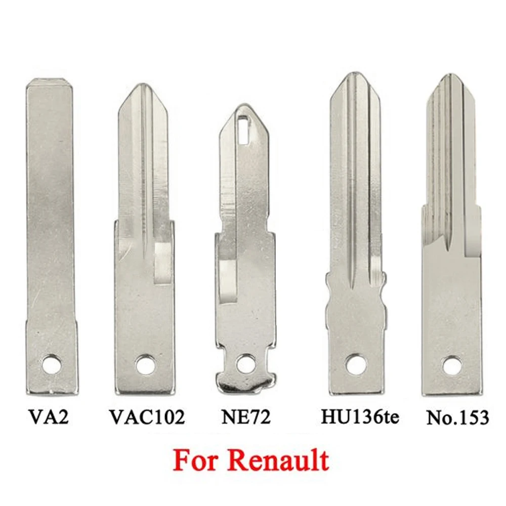 AOKTOOL-llave de coche remota Voor Renault Clio Kangoo Master Modus Logan Twingo Fob Id46 Pcf7946/Pcf7947/4a Chip 434Mhz 3 Knoppen