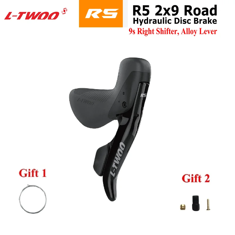 LTWOO R5 Road Bike Hydraulic Disc Brake Shifter Levers 2x9S Speed Hydraulic Brake Shifters Road Bike 9s Right Shifter or 2s Left