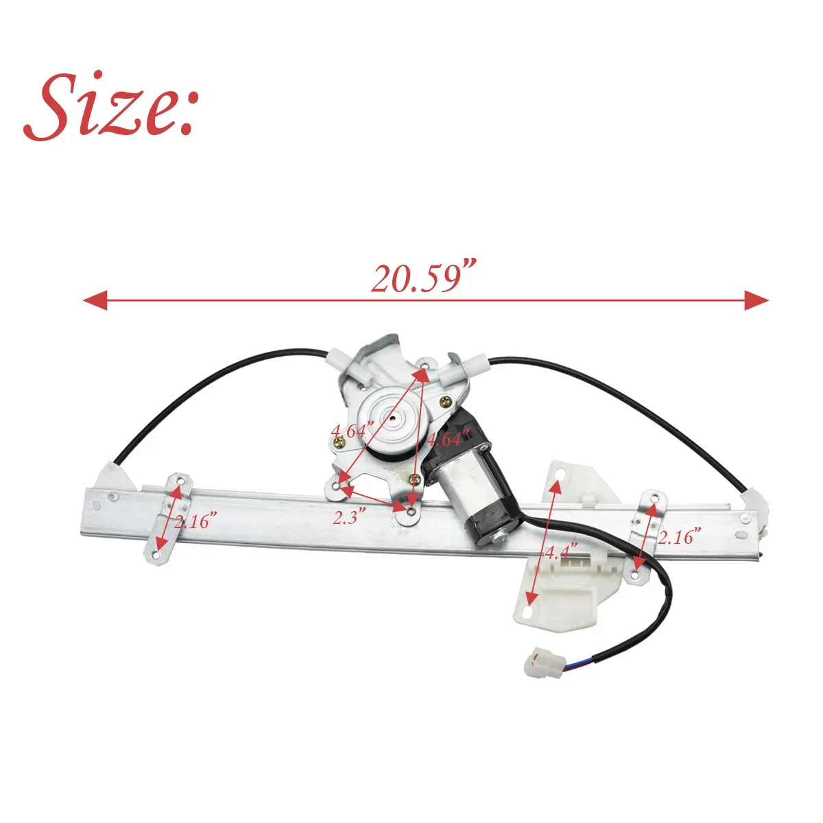 Front & Rear Door Power Window Regulator for Mitsubishi Lancer 1993 1994 1995 1995 1996  MB669785 MB669786