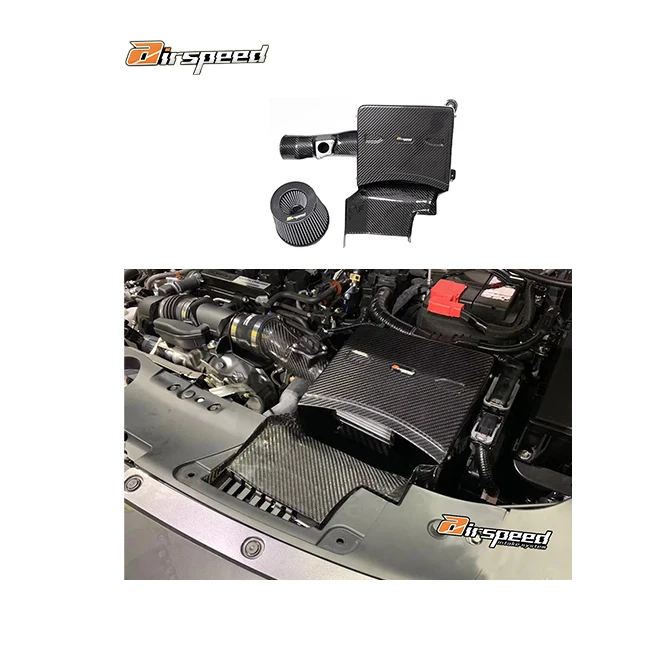 

Airspeed Dedicated Fixed Position 100% Dry Carbon Fiber Cold Air Intake System for Honda Accord 10th 1.5T 2018-UP