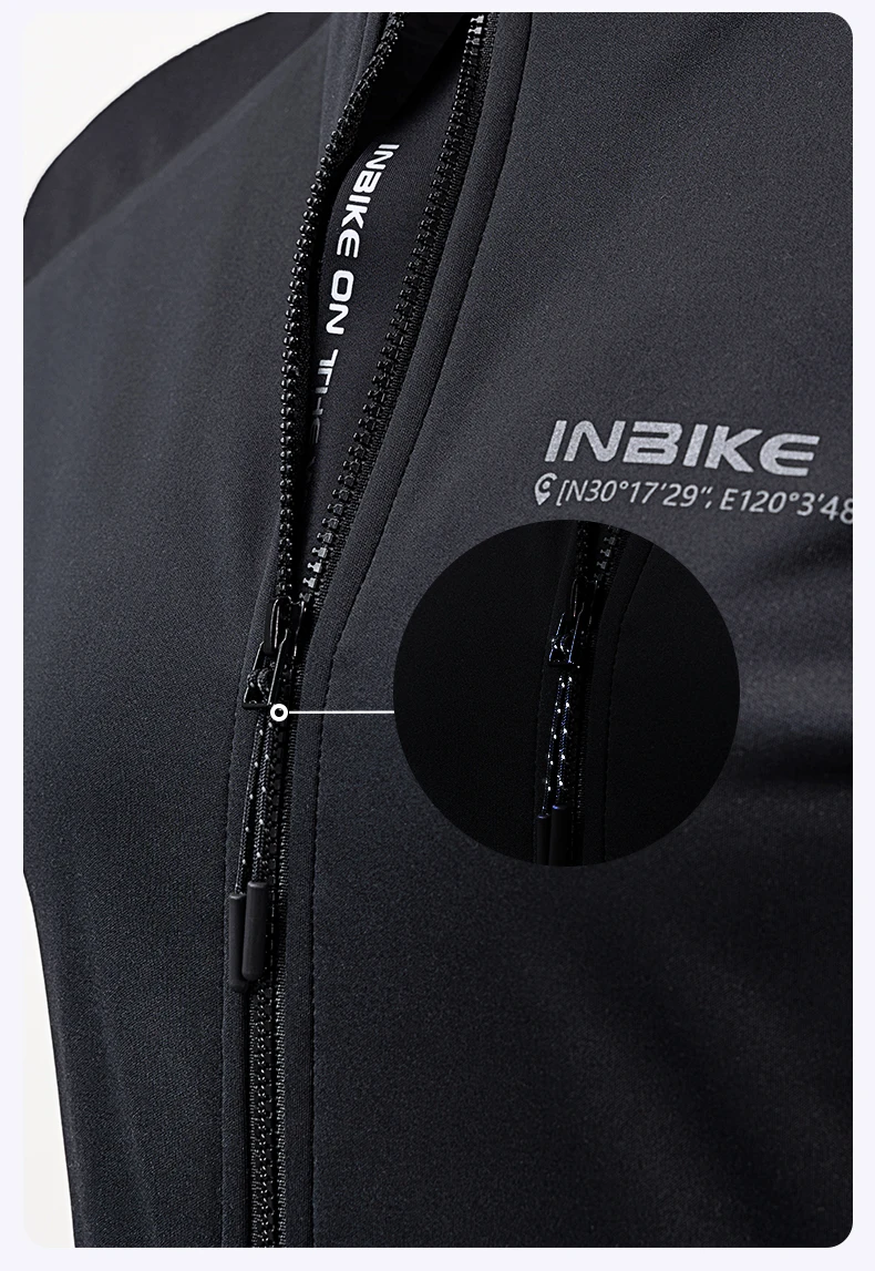 INBIKE Fleece Cycling Jackets Man Thermal Bike Softshell Jackets Windproof MTB Biking Clothing Road Bicycle Windbreaker for Men 11 S17d6d448618c46ef90f47c18f0bf7b11L