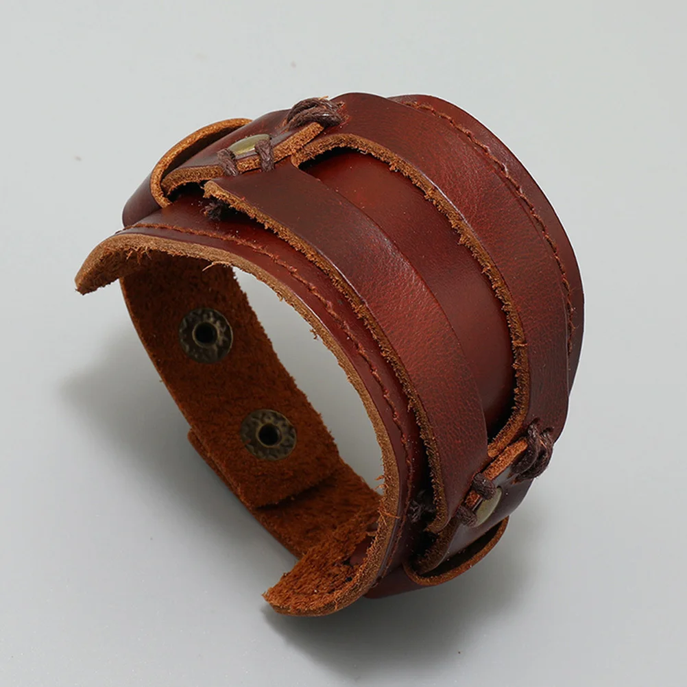 

Мужской браслет в африканском племенном стиле, винтажные наручные украшения, ретро-панк-дизайн, удобный подарок для него