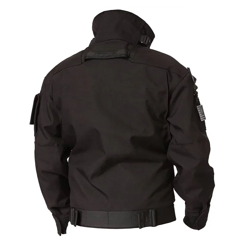 Blouson aviateur militaire multi-poches pour hommes, imperméable, résistant à l'usure, randonnée en plein air, manteau coupe-vent, haute qualité