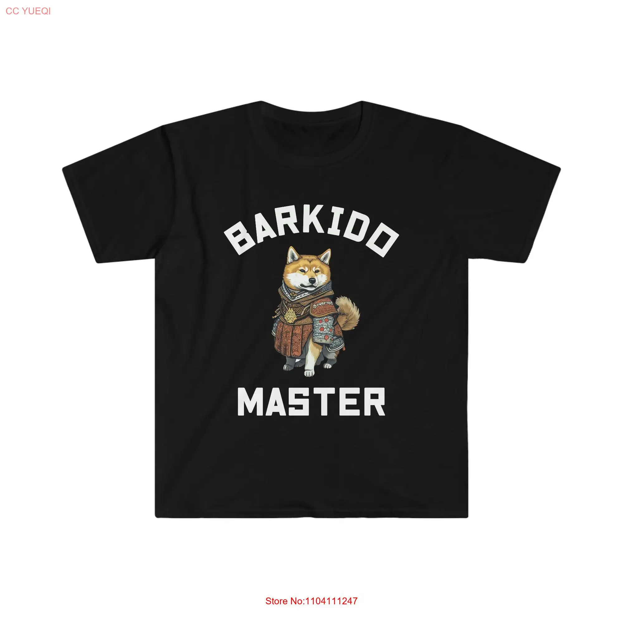 Shiba Inu Barkido Master T Shirt Dog Funny for Lovers long or short sleeves