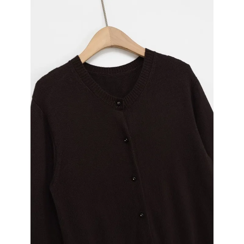 Vesten Voor Vrouwen Trui Bruin Elegante Outerwears Gebreid Vest Gezellige Truien Vrouw Vest Truien Femmes Y2K Top Crop