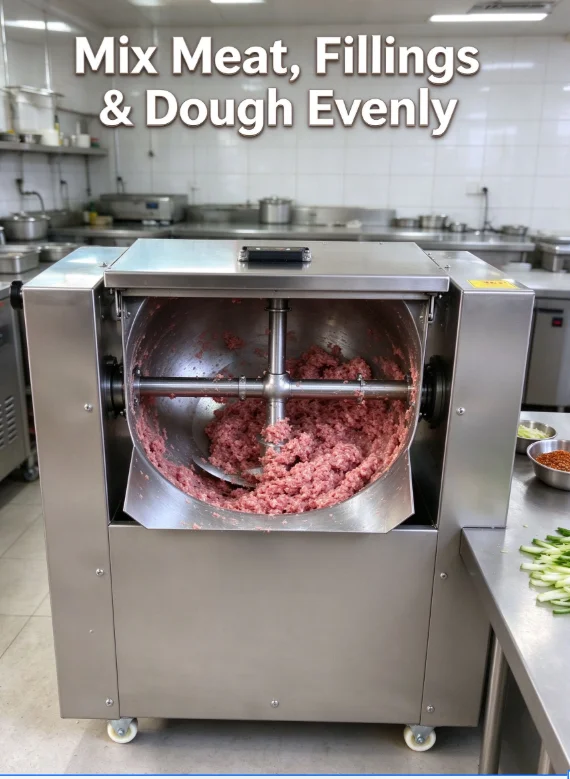 Commercial Meat Mixer 30L - Mesin Pencampur Daging Komersial Baru, Baja
