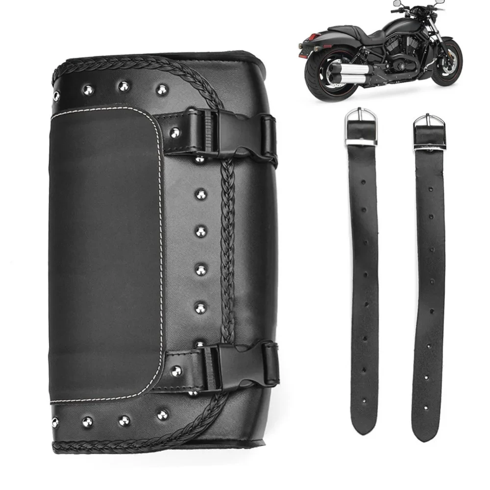 

Saddle Bags Leather Storage Tool Motorcycle Side Pouch Bags for Sportste for Davidson Motorcycle Bag Accessories