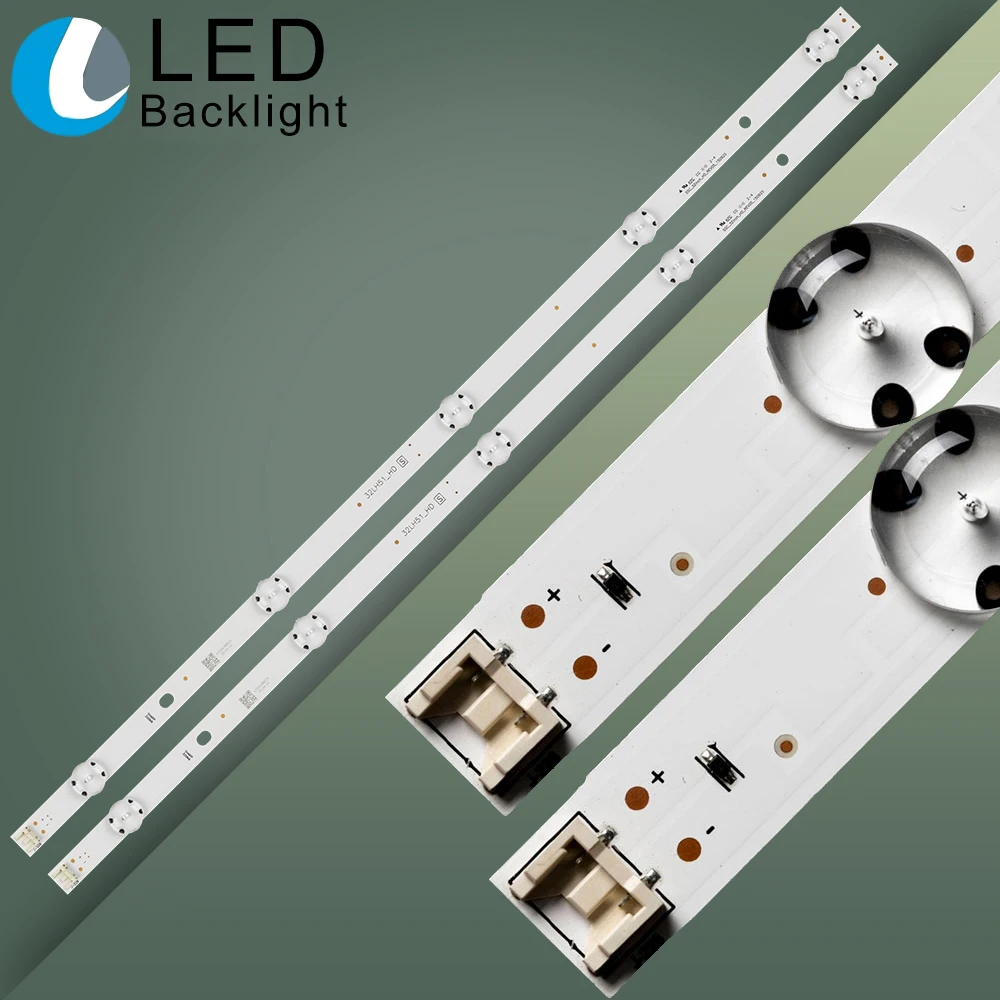 2Pcs/set 590mm 32in LED Backlight Strip for LIG 32LH 5led 32LF510B 32LH590U SVL320AL5 LF51 32LH51 32LF510B 32LF510U HC3 32LF510U