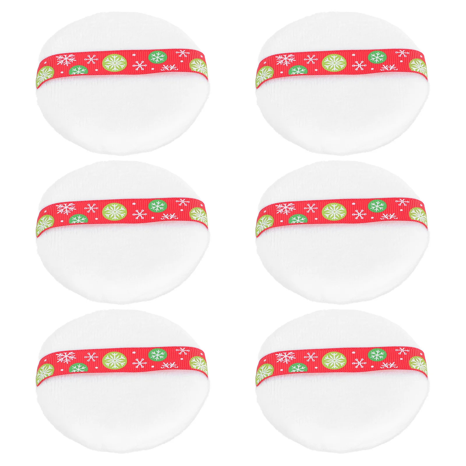 6Pcs Makeup Puff Powder Puff Soft Supple Applicator for Foundation Concealer Blush Highlight Face Beauty Tool