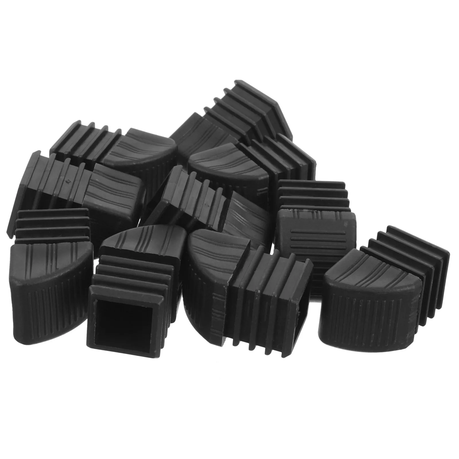 10 個家具足カバープラスチックテーブル脚キャップ椅子脚保護パッド床プロテクター堅木ビニールタイル安全