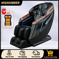 Massage Chair Full Body PU Leather Zero Gravity Massage Chair Heated Kneading Shiatsu 4d massage chair Holiday Gifts Armchair