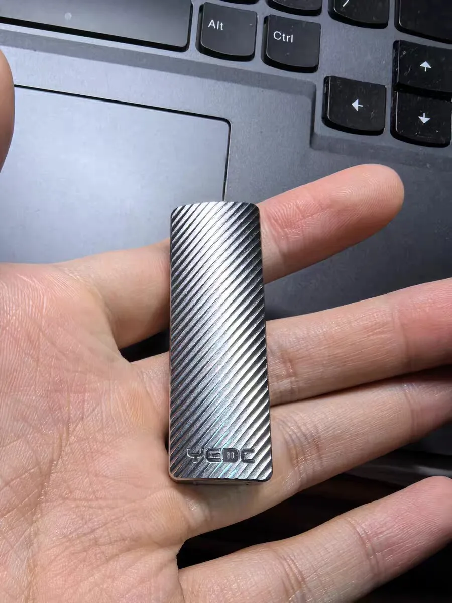 YEDC Titanium 2.0 Stream Silver, Titanium Alloy Material