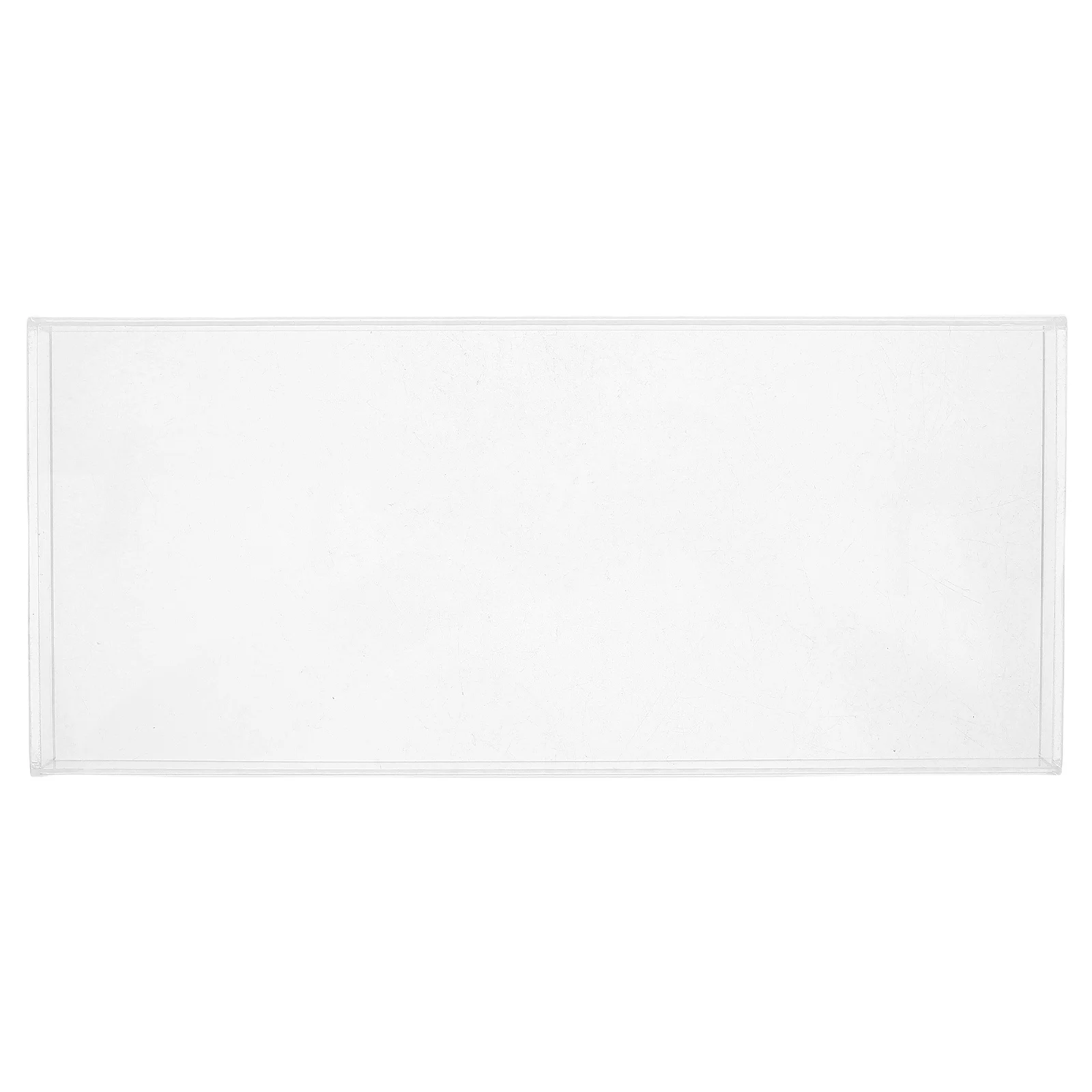 

Universal Transparent Acrylic Wireless Keyboard Cover Protector Case for Desktop Laptop Office Use Water Resistant Clear