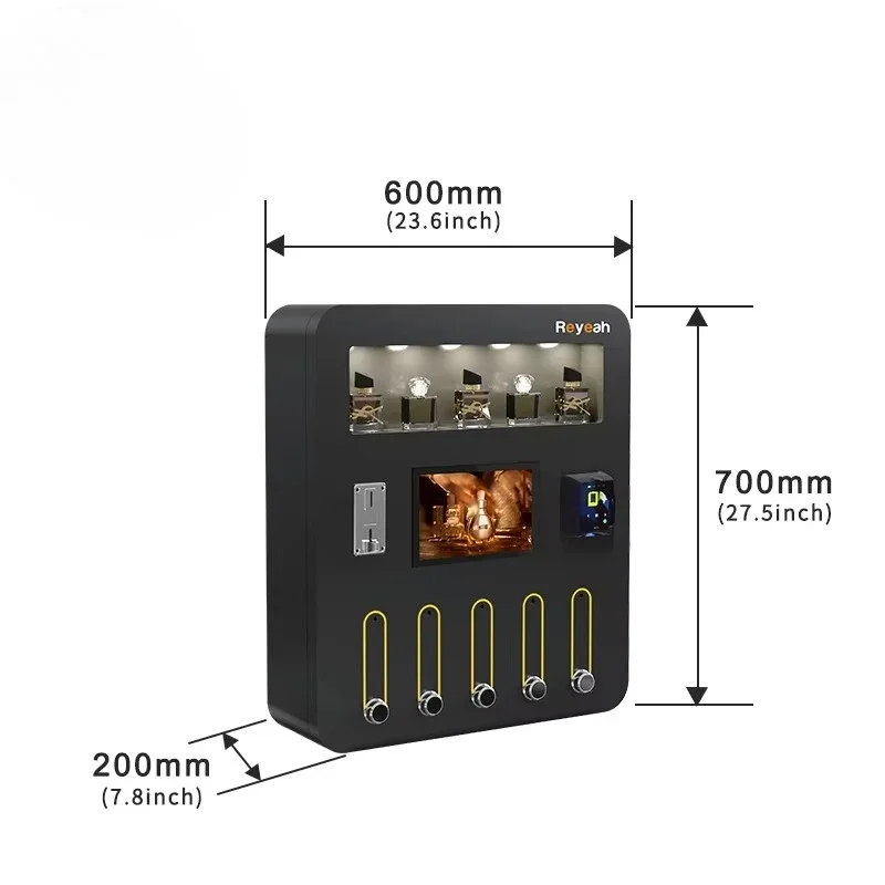

Perfumatic Vending Machine Fragrance Vending Automatic Vending Machine for Perfume Spraying