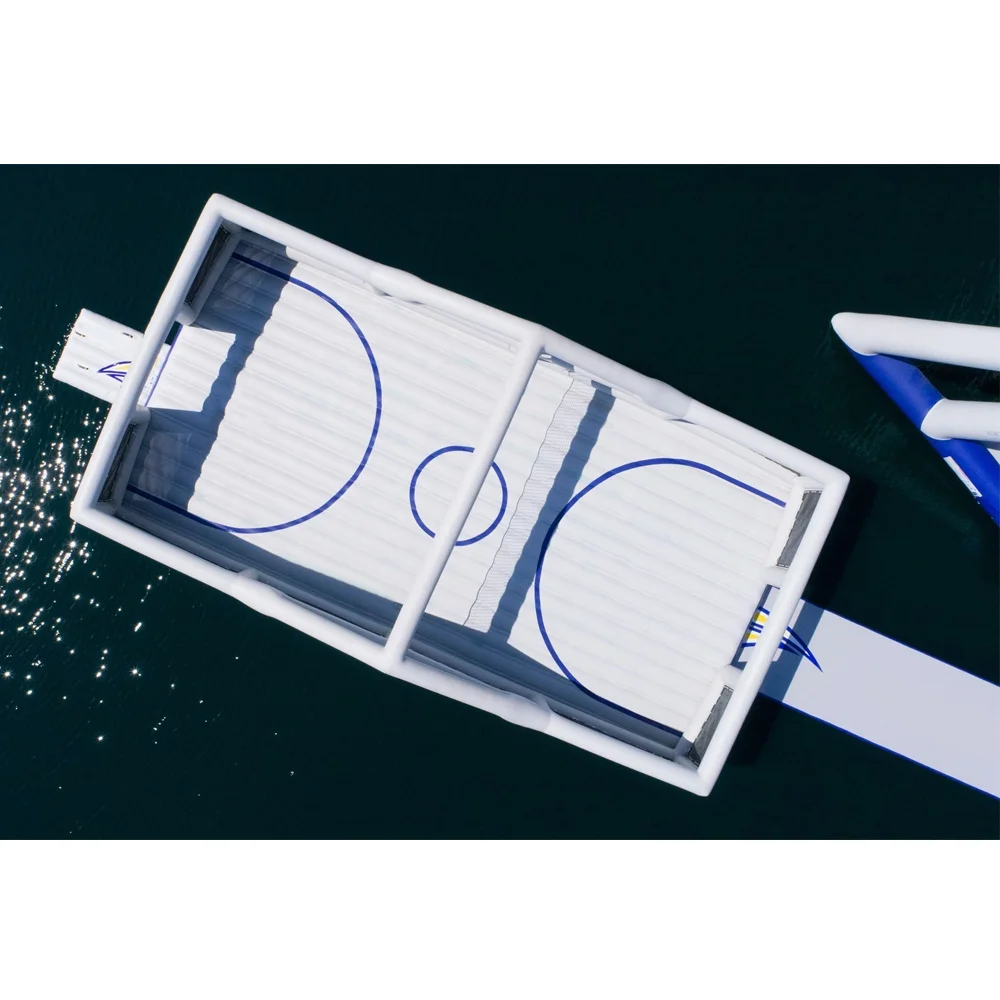 High Quality PVC  Inflatable Beach Volleyball Court Water Sports Game Inflatable Volleyball Sport Court for Adult