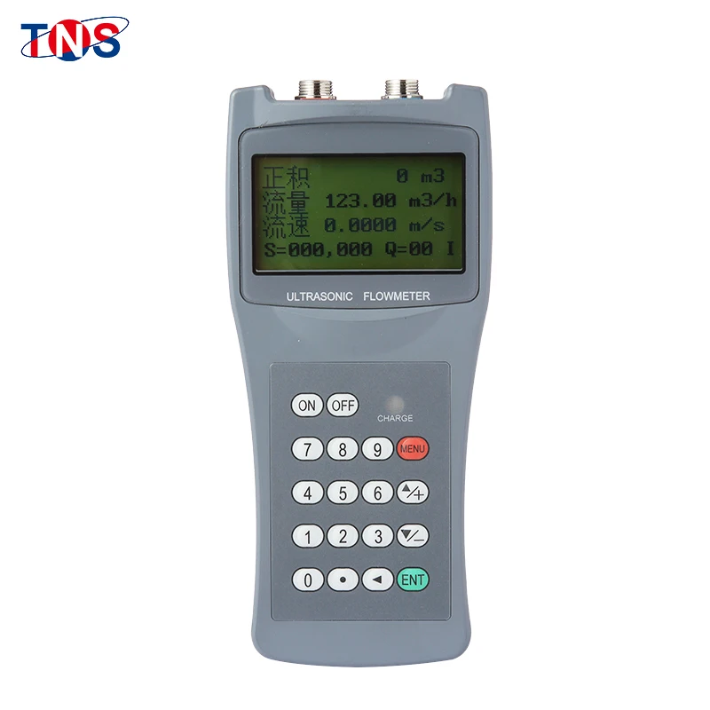 Portable Handheld Ultrasonic Water Flow Meter,TDS-100BH Price,Small flow transducer