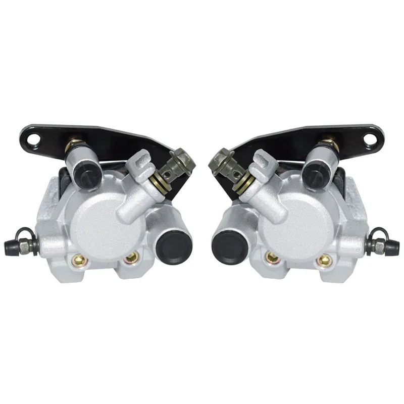 

Motorcycle Front Brake Caliper Set For Yamaha Grizzly 660 2002-2008 YFM660 KODIAK 400 1999-2006 KODIAK 450 2003-2006 With Pads