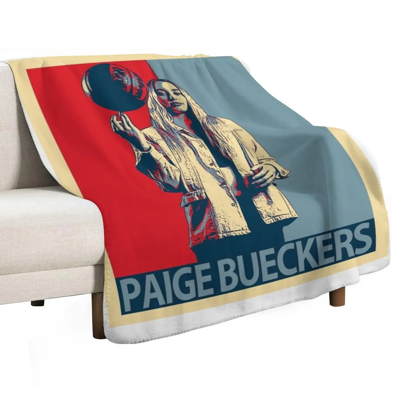 Paige Bueckers Throw Blanket Plush Camping Luxury Designer Weighted Luxury Multi-Purpose Blankets