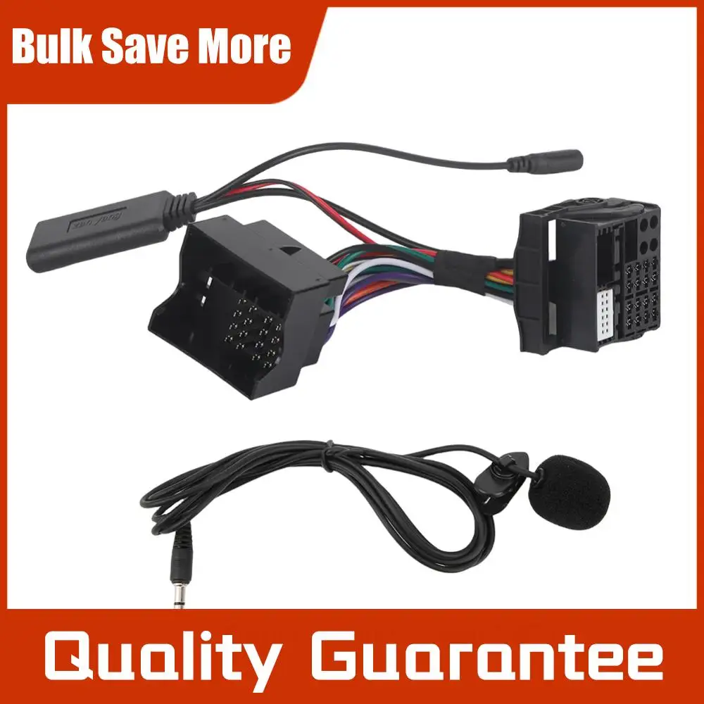 

Модуль Bluetooth 5.0 для автомагнитол VW RCD510 RCD310 RNS315 RNS310, устройство для воспроизведения музыки, стереоадаптер Handsfree, проводной кабель-переходник