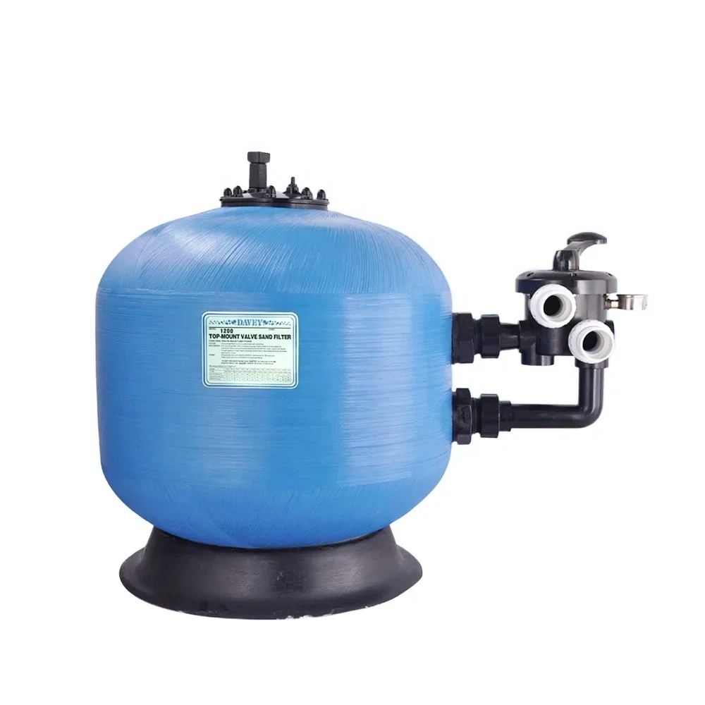 

Swimming Pool Sand Filter 900mm Side Mounted Water Filter Machine Fiberglass