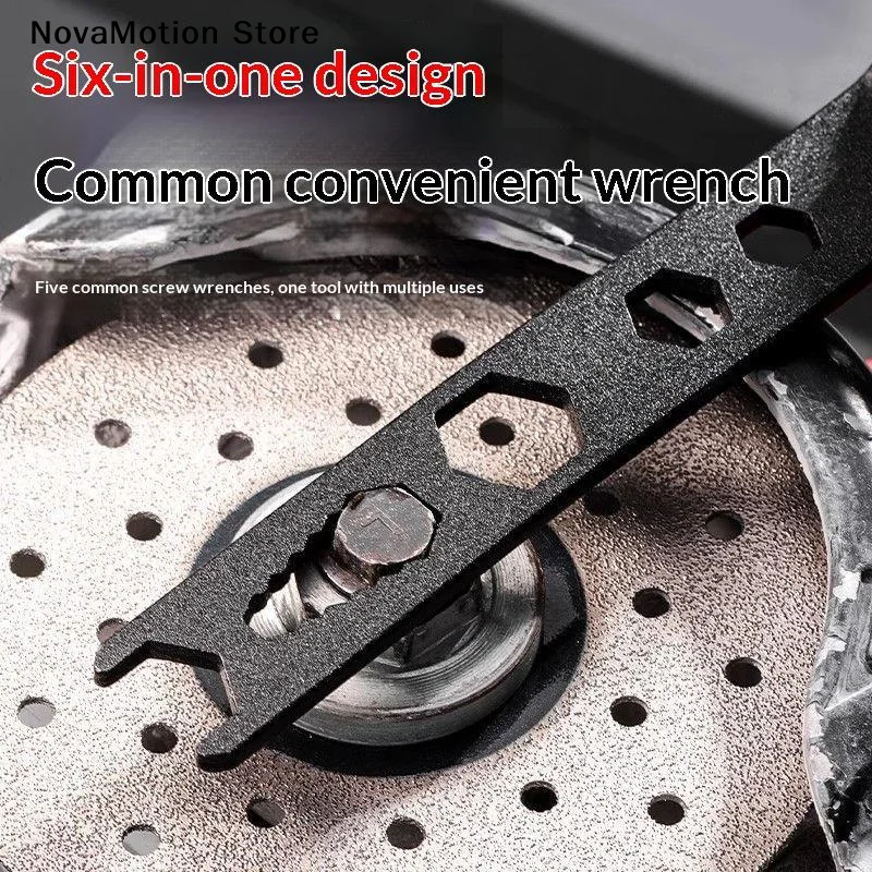 Multifunction Wrench Angle Grinder Four Claw Thickened Disassembly Wrench Adjustment Tool For Grinding Wheel Machine Accessories