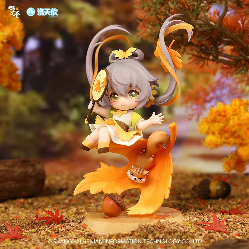 

Action Figures Luo Tianyi Yi Ye Zhi Qiu Q Version Genuine Peripheral Decoration Virtual Idol Model Joint Doll Girl Surprise Gift