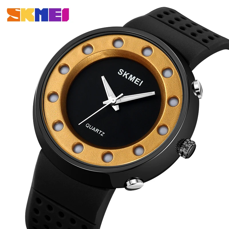 SKMEI 3Bar Waterproof LED Light Display Quartz Watches Casual Watch Mens Top Brand Fashion Wristwatches relogio masculino