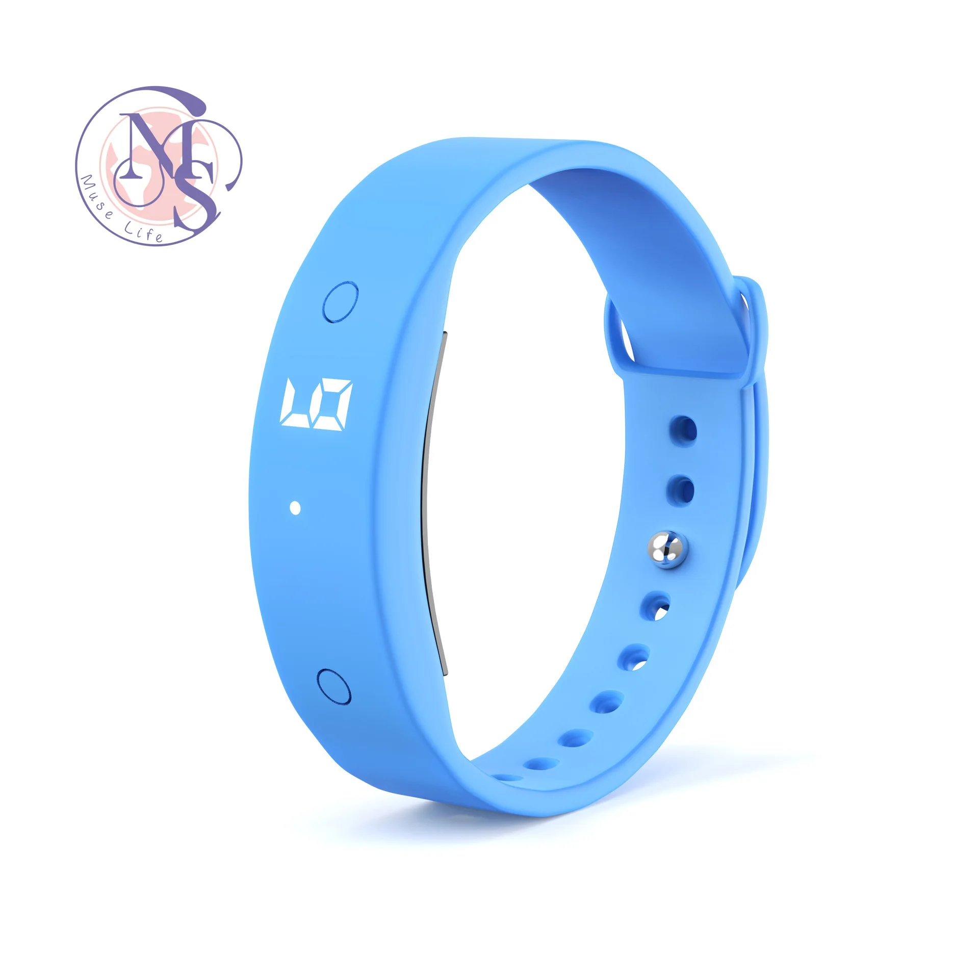 Alarm Clock Reminder Countdown Bracelet Rechargeable Student Electronic Bracelet Gift Electric Watch W5U