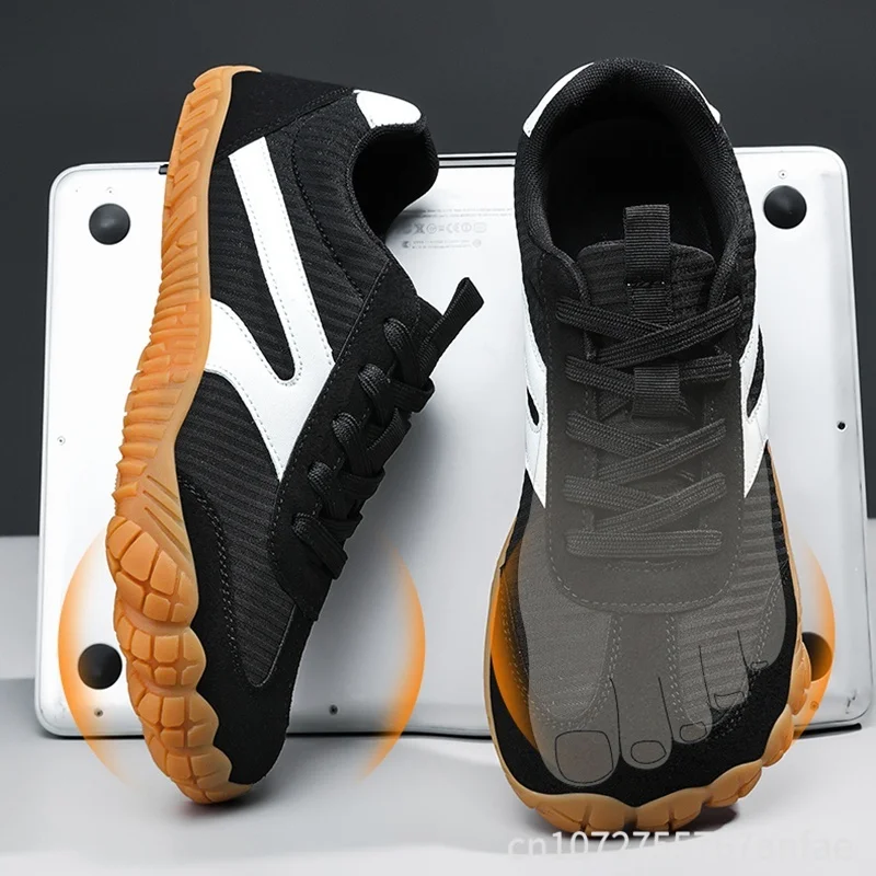 

New Summer Wide Toe Barefoot Shoes Mens Womens Zero Drop Minimalist Sneakers Retro Outdoor Non Slip Walking Shoes Casual Sneaker