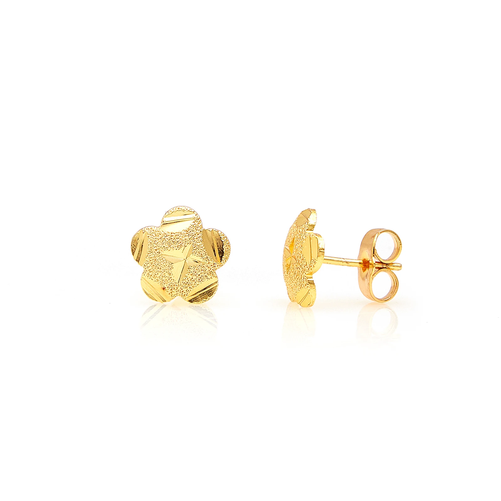 YTJX Niedliche Kleine Ohrstecker 18K Vergoldet Dünne Blumen-Piercing-Ohrringe für Frauen Täglicher Schmuck 2026 Trendiger Dropshipping-Artikel – Detail 1