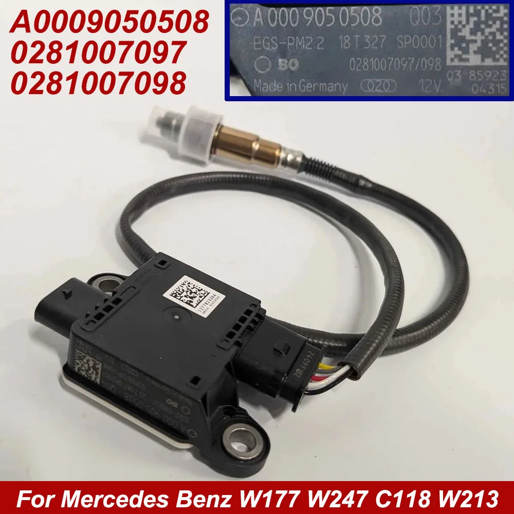 

Brand New A0009050508 0281007097 0281007098 Soot Particulate Matter PM Sensor For Mercedes-Benz W177 W247 C118 W213