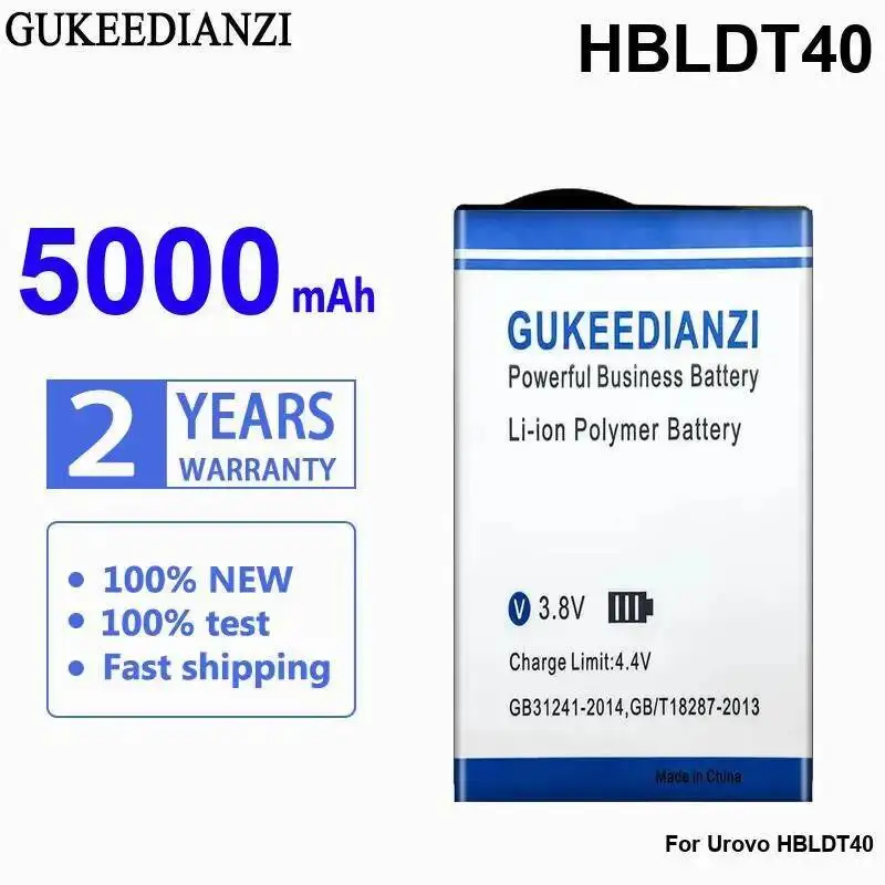 

Ручной терминал, надежная замена аккумулятора для Urovo HBLDT40, 5000 мАч, долговечная работа