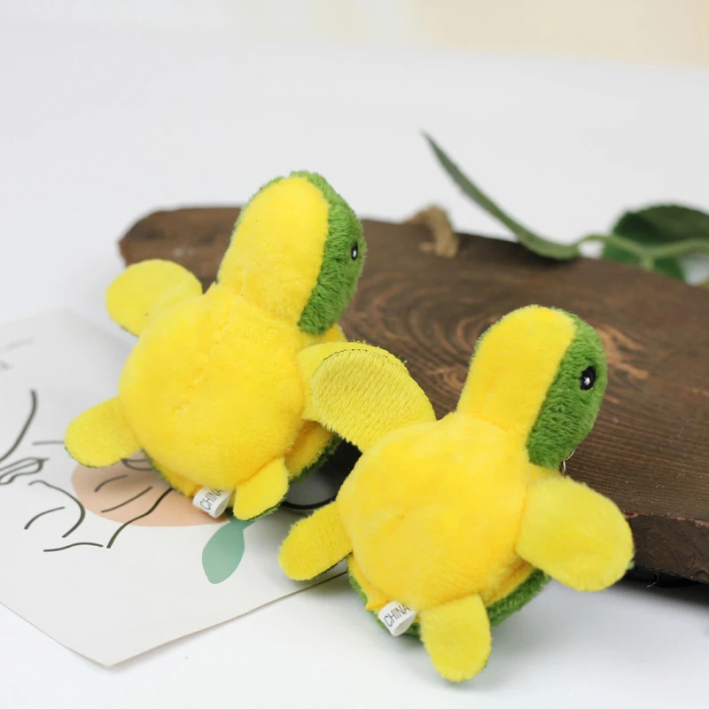 Cartoon Sea Turtle Plush Toy Keychain