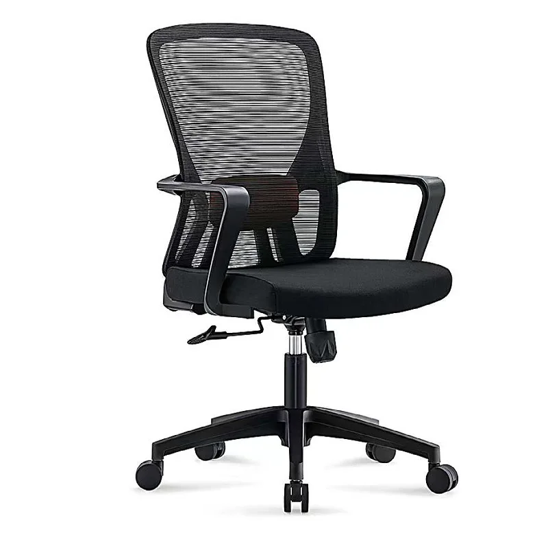 

Simple Staff Office Household Rotating Lift Chair, Arched Comfortable Office Ergonomic Conference Computer Chair