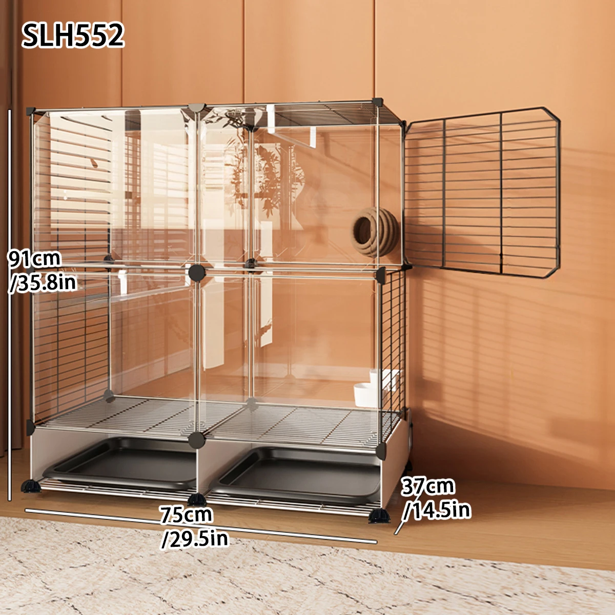 Villa-Style Bird Cage 4