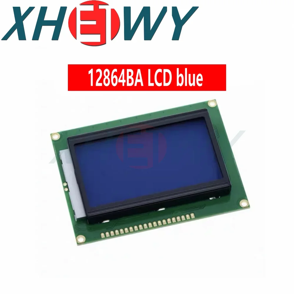 Modulo LCD 0802A 1602A 2004A 12864B LCD1602 modulo Display IIC I2C 3.3V/5V per presa schermo Arduino blu giallo-verde