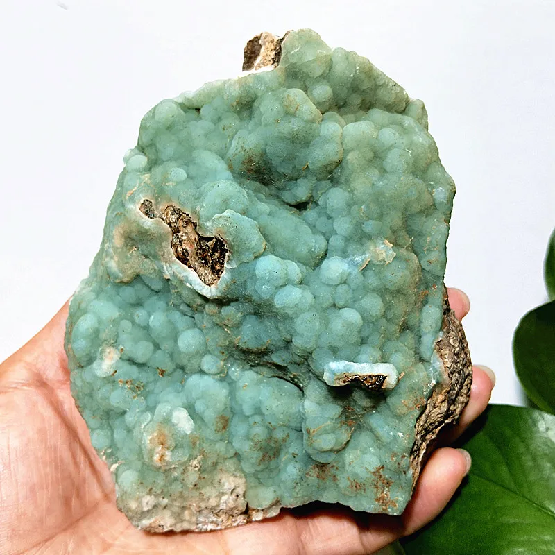 Natural Stone Hemimorphite Crystals Mineral Specimens Witchcraft Meditation Energy Feng Shui Crystal Home Decoration