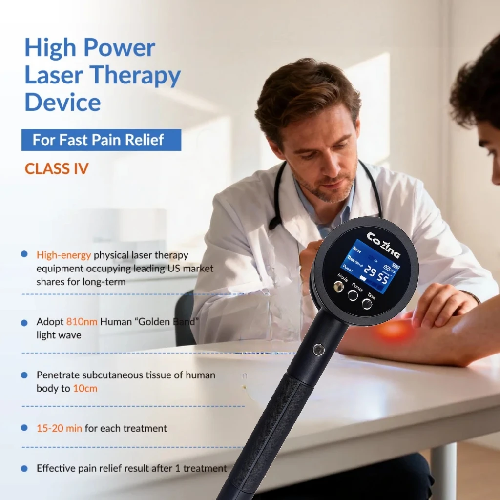 

Усовершенствованный аппарат для холодной лазерной терапии 1295 мВт - Натуральное неинвазивное устройство для облегчения боли при воспалениях и отеках