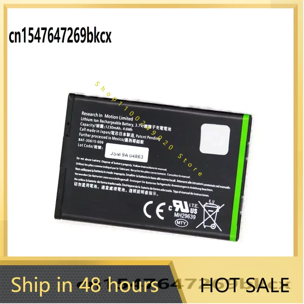 3.7V 1230mAh J-M1 Battery For Blackberry Bold 9900 9930 9790 9380 P9981 Torch 9850 9860 JM1 BAT-30615-006