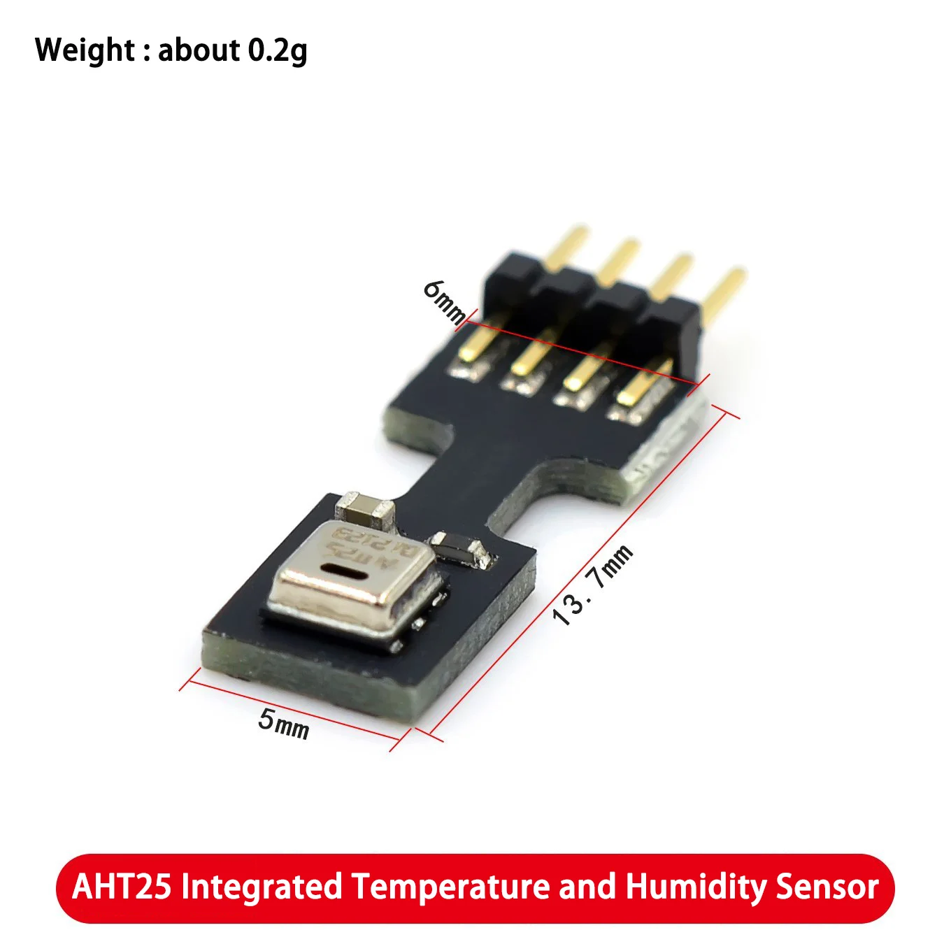 وحدة استشعار درجة الحرارة والرطوبة ، تحل محل AHT10 لتحسين ، مستشعر الرطوبة في الإشارة الرقمية لاردوينو ، رقاقة AHT25 ، AHT21 #5