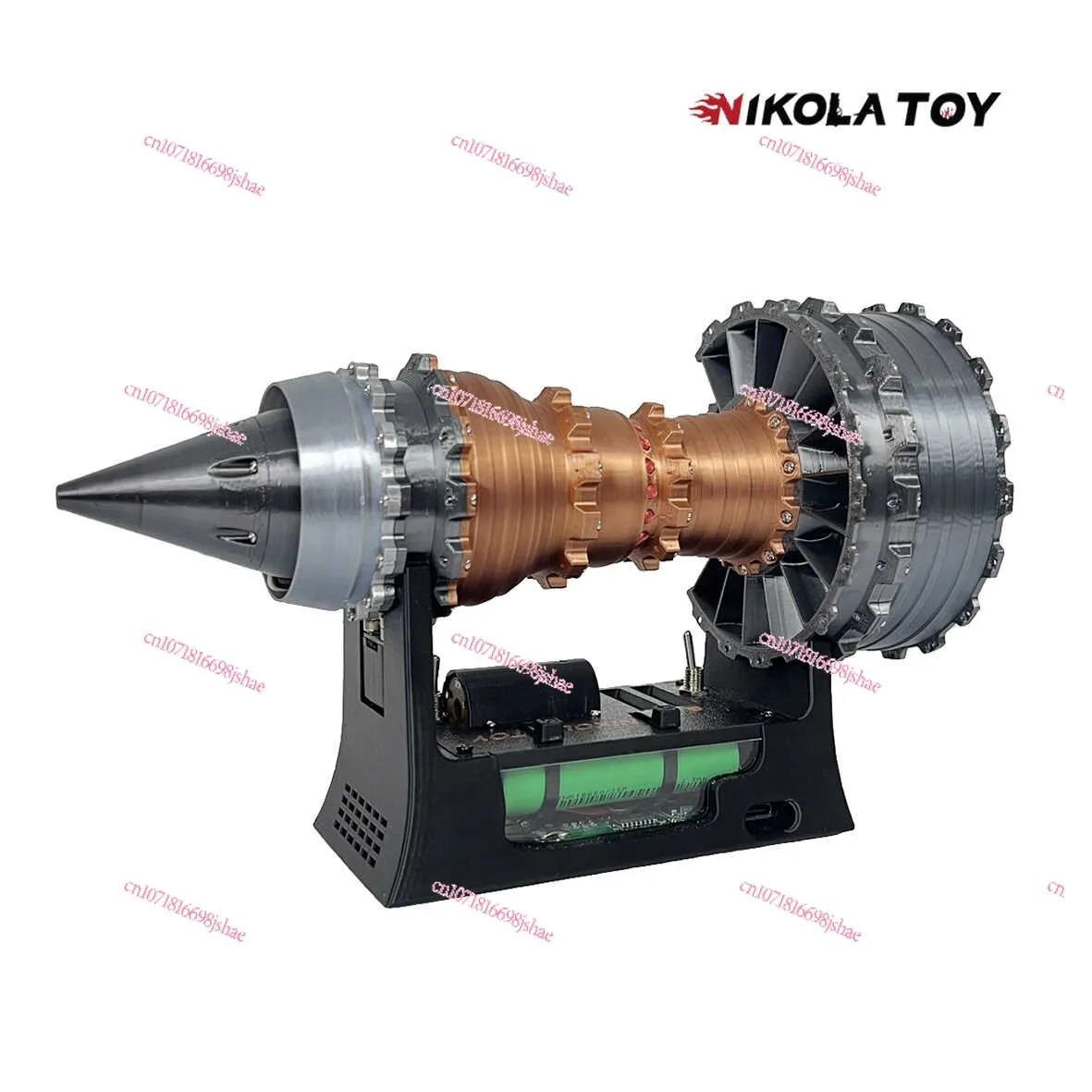 Aviation Turbofan Engine Model Mini Scientific Experimental Aircraft Jet Engine Can Be Started