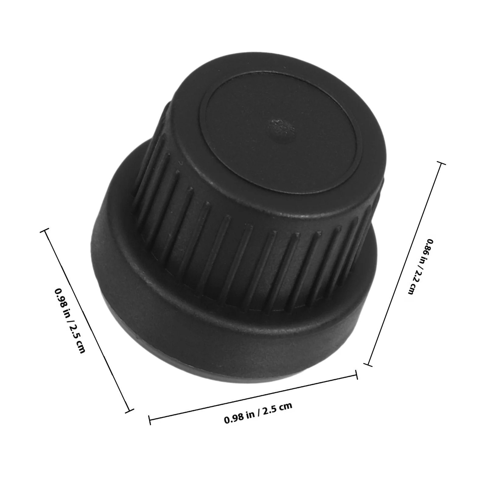 30pcs Large Head Anti- Cap For Essential Oil Bottles Reusable Leakproof Replacement Lid Pp Dropper Bottle Cap Skincare