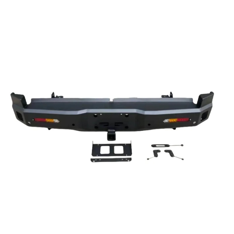 

ТОП Совершенно новый простой в установке внедорожный стальной бампер с вырезами противотуманных фар, модифицированный и модернизированный для Dmax 2019+