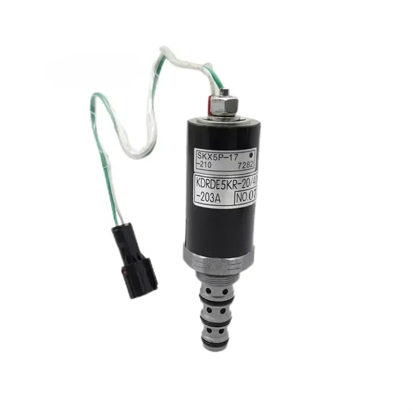 KDRDE5KR-20/40C13-203A Hydraulic Solenoid Valve VOE14574269 Excavator Proportional Solenoid Valve for EC210 EC360