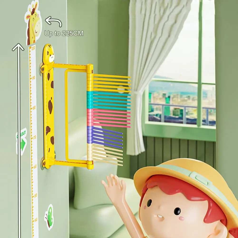 Jump Measuring Device Accurate Kids Vertical Jump Measurement Tool Adjustable Cartoon Style Trainer for Testing Improving