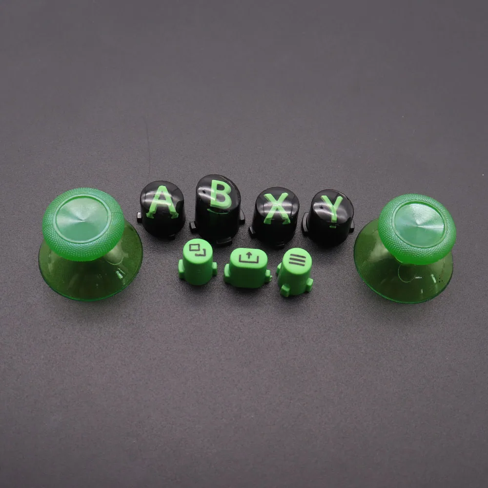 Für XBox Serie X S Core Controller Thumbsticks Caps ABXY Ansicht Menü Teilen Tasten Mod Kit Ersatz Gamepad Reparatur Teile