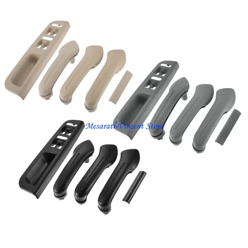 A70F 1 Set ABS Fenster Control Rahmen und Türgriff Dekoration für 1998 2004 Autos – Detail 1