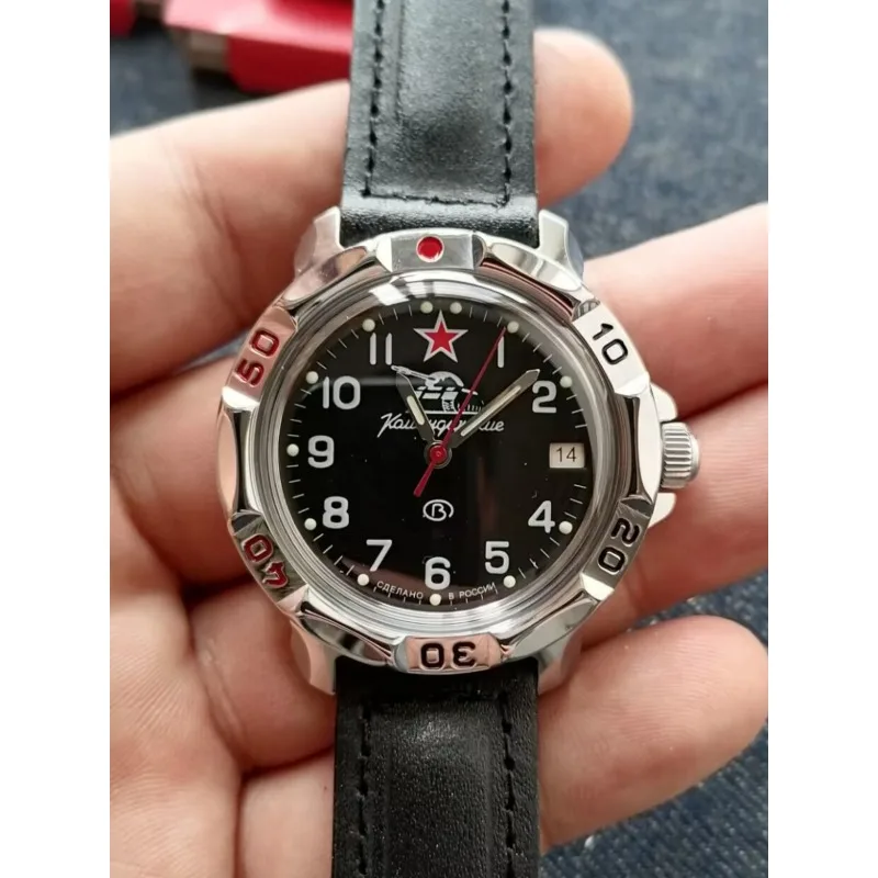 Reloj militar Commander Manual Reloj mecánico para hombre Deportes Impermeable Luminoso