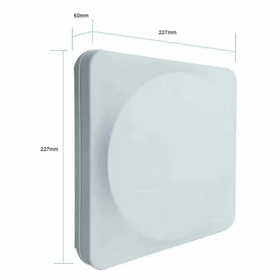 Car Parking Access Control 1-15m Long Range UHF RFID Reader Integrated UHF 6-12dbi Antenna RS232 RS485 WG26 Free SDK